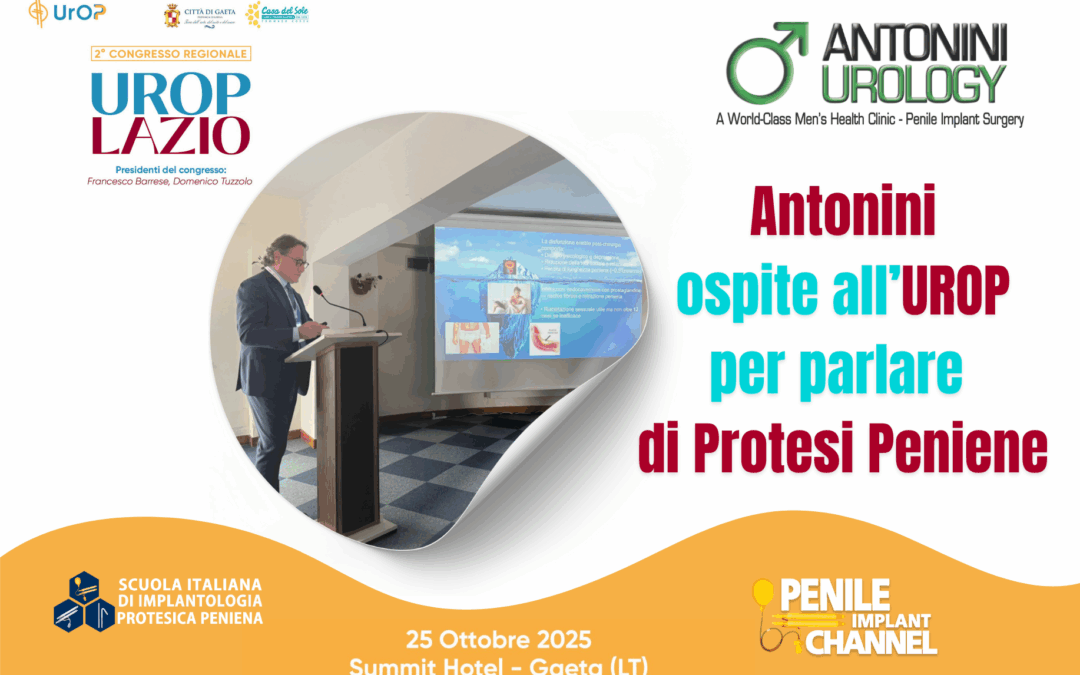 Антонини в гостях у UROP, чтобы поговорить о протезах полового члена